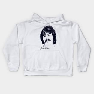 Retro 70s John Prine Kids Hoodie